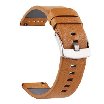 LEATHER Kožený remienok pre Suunto 9 / Suunto 7 svetlohnedý