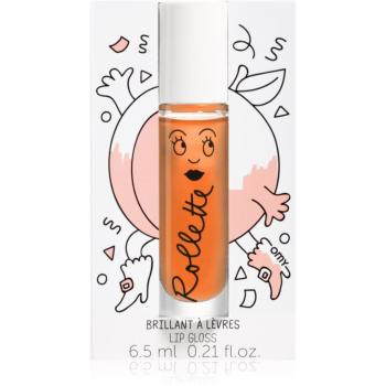 Nailmatic Kids Rollette lesk na pery pre deti odtieň Peach 6,5 ml