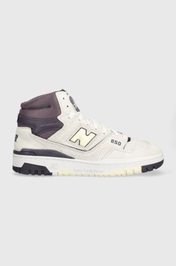 Tenisky New Balance BB650RVP biela farba