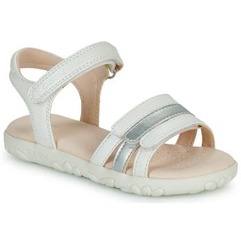 Geox  J SANDAL HAITI GIRL  Sandále Biela