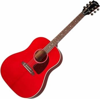 Gibson J-45 Standard Cherry Elektroakustická gitara Dreadnought