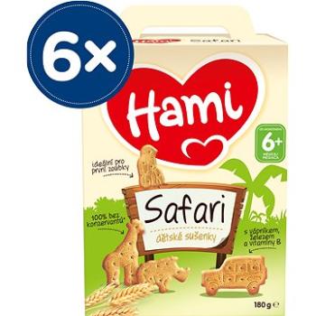 Hami sušienky Safari 6× 180 g (8590340603204)