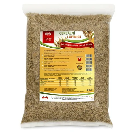 SEMIX Ovsené vločky chrumkavé BIO 1000 g