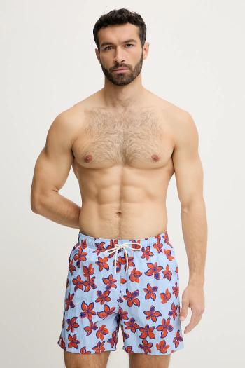Plavkové šortky Tommy Hilfiger oranžová farba, UM0UM03491