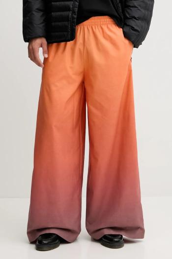Tepláky adidas Originals Adilenium oranžová farba, vzorované, JW7260