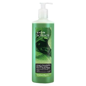 Avon Sprchový gél na telo a vlasy s vôňou šalvie a santalového dreva ( Hair & Body Wash) 720 ml