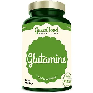 GreenFood Nutrition Glutamin 120 kapsúl (8594193920525)