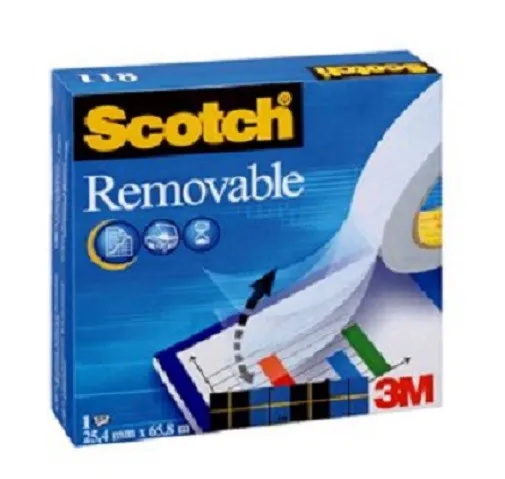3M 811 Scotch Removable Snímateľná páska, 19 mm x 33 m