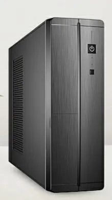 CRONO skriňa MT-ITX3 Midi Tower, bez zdroja, čierna