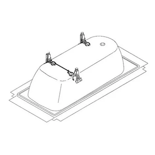 Kaldewei 5032 vaňové nohy špeciálne 581670000000 KWNOHY5032
