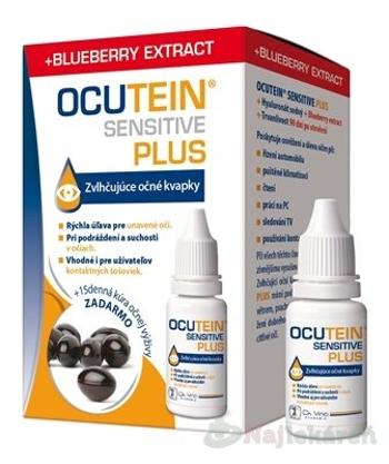 OCUTEIN SENSITIVE PLUS očné kvapky 15 ml + zadarmo Ocutein FRESH cps 15 ks