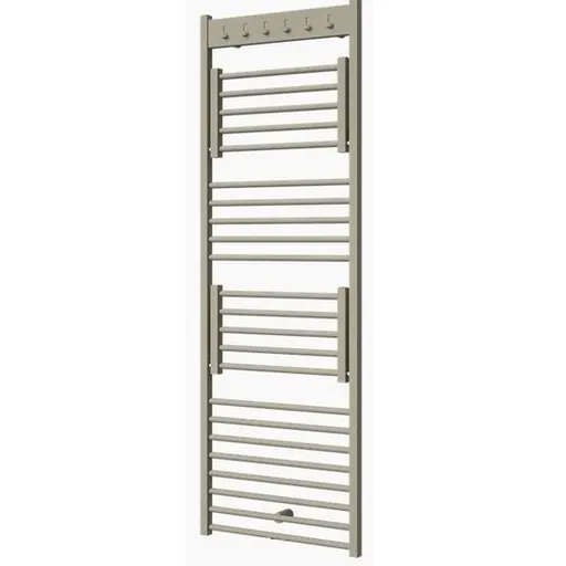 Radiátor ISAN Flexi s háčikmi 155,5x60 cm svetlo šedá DFLH15550600SSE