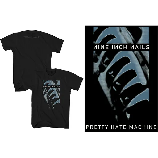 Nine Inch Nails tričko Pretty Hate Machine Čierna XL