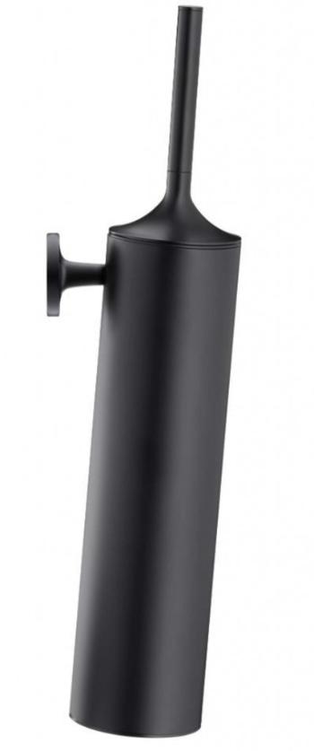 DURAVIT - Starck T WC kefa nástenná s držiakom, matná čierna 0099464600