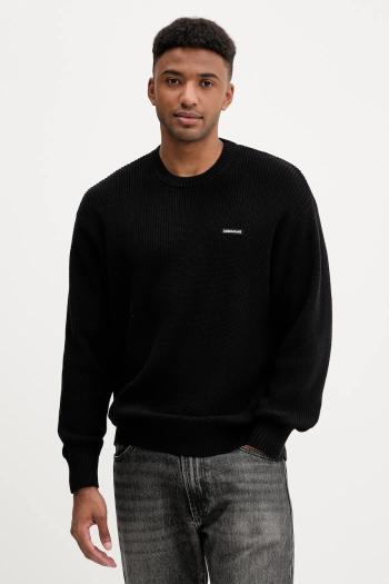 Bavlnený sveter Guess Jeans čierna farba, M5YR25 Z3HM1