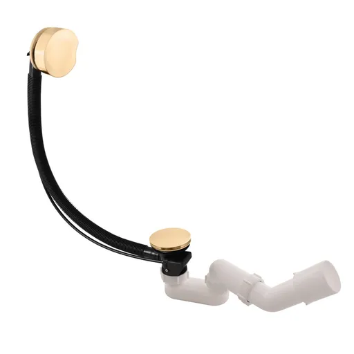 RAV Slezák - Sifón vaňový ZLATÝ, Farba: kov / zlato / plast, Rozmer: 700 mm MD0588Z