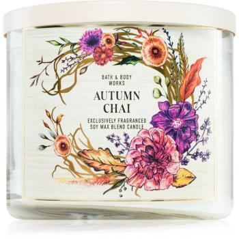 Bath & Body Works Autumn Chai vonná sviečka 411 g