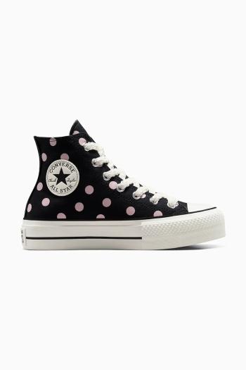 Tenisky Converse Chuck Taylor All Star Lift čierna farba, A10688C