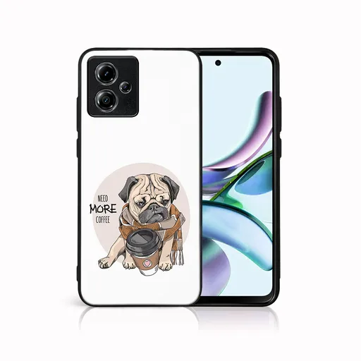 MY ART Ochranný kryt pre Motorola Moto G54 5G / G54 Power Edition 5G MORE COFFEE (184)