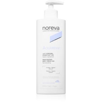 Noreva Aquareva Moisturizing Body Cream 24h vyživujúce hydratačné telové mlieko 400 ml