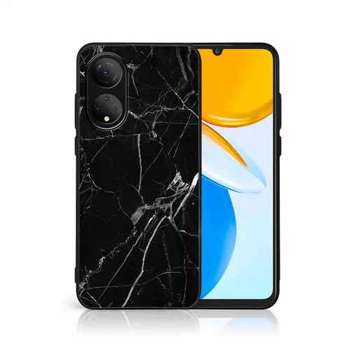 MY ART Ochranný kryt Honor X7 -BLACK MARBLE (142)
