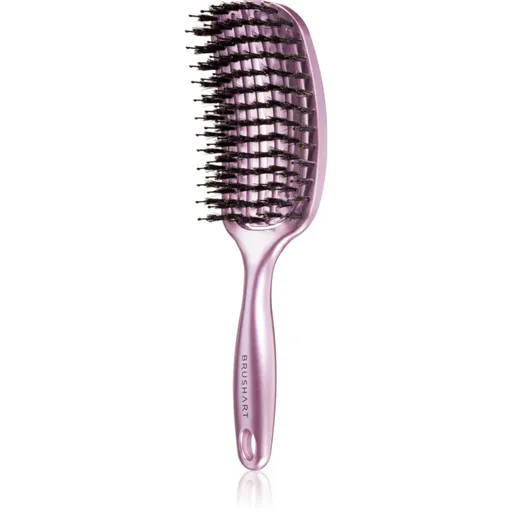BrushArt Hair Vent blowdry hairbrush with boar bristles kefa na vlasy so štetinami z nylonu a diviaka Medium 1 ks