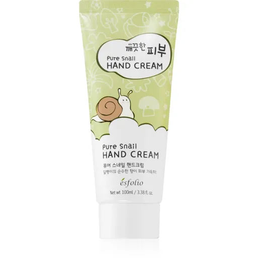 esfolio Pure Skin Pure Snail krém na ruky s extraktom zo slimáka 100 ml