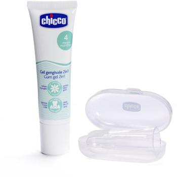 Chicco Oral Care Set sada zubnej starostlivosti pre bábätká 4 m+ 1 ks