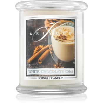 Kringle Candle White Chocolate Chai vonná sviečka 411 g