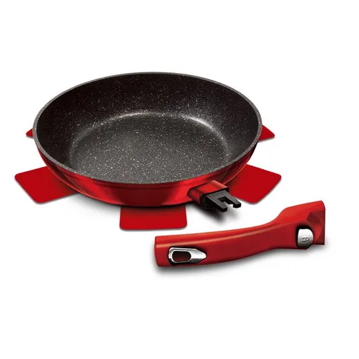 BERLINGER HAUS - Panvica 28cm Burgundy odnímateľná rukoväť