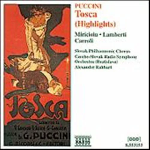 Giacomo Puccini, TOSCA -HIGHLIGHTS-, CD