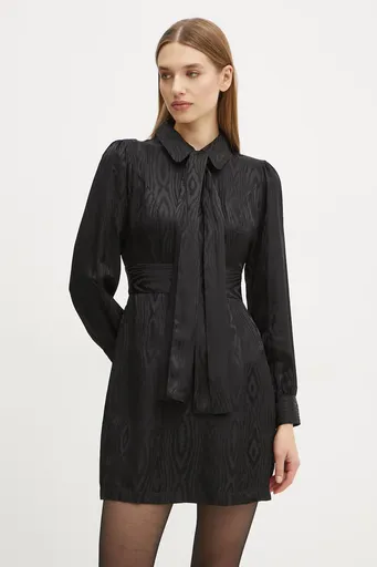 Šaty s prímesou hodvábu MICHAEL Michael Kors