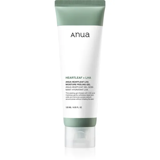 Anua Heartleaf LHA Moisture Peeling Gel jemný gélový peeling pre citlivú pleť so sklonom k akné 120 ml