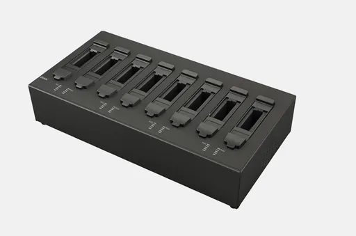 Getac battery charging station, 8 slots, EU
