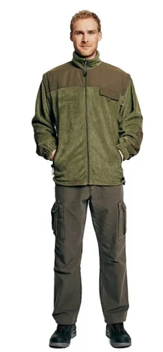 RANDWIK fleecová bunda fľaša. zelená XL