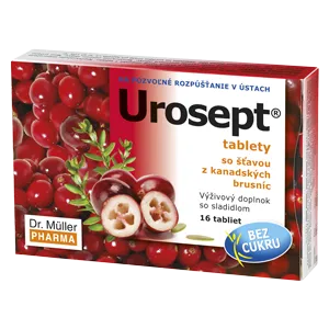 Dr.Muller Urosept s brusnicovým extraktom 16 tabliet