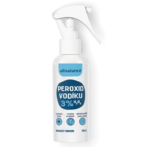 ALLNATURE Peroxid vodíka 3 %  500 ml