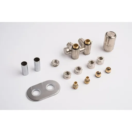 P.M.H. Nura termostatický ventil kombinovaný 6x7 cm nerez NUR-R-SS