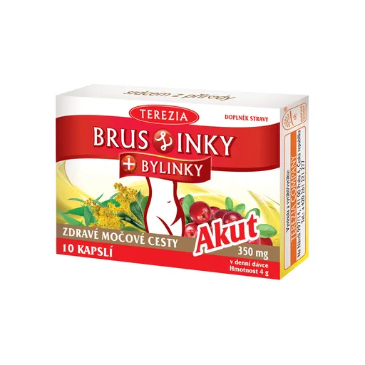 TTerezia Bruslinky + Bylinky Akut 10 kapsúl