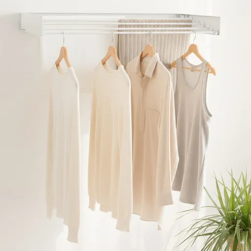 InnovaGoods Skládací, vysouvací, zasouvací nástěnný sušák na prádlo Dryva 80