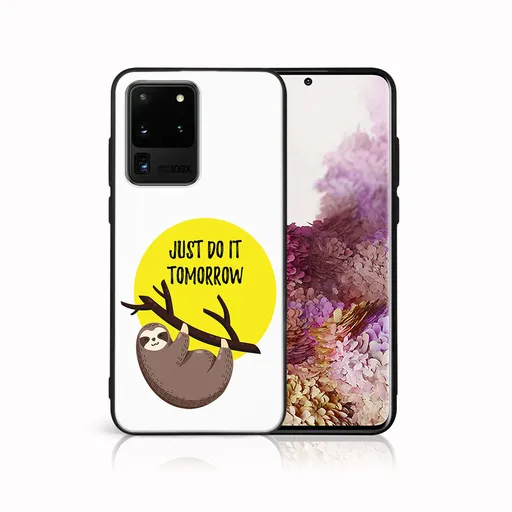 MY ART Ochranný kryt pre Samsung Galaxy S20 Ultra SLOTH (188)