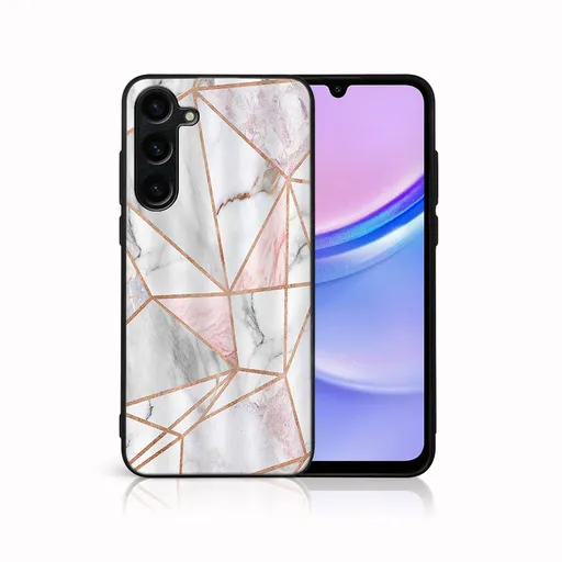 MY ART Ochranný kryt pre Samsung Galaxy A16 / A16 5G PINK MARBLE (143)