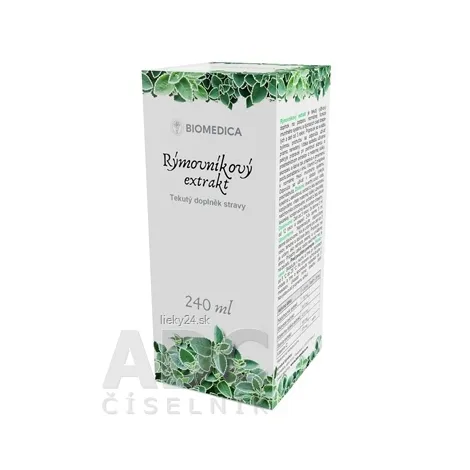 BIOMEDICA Rýmovníkový extrakt 240 ml