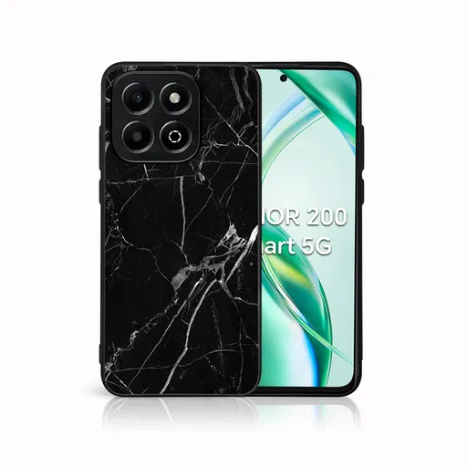 MY ART Ochranný kryt pre Honor 200 Smart 5G BLACK MARBLE (142)