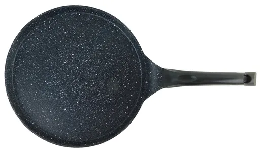 MAKRO - Panvica 26cm, kovaný hliník, čierna