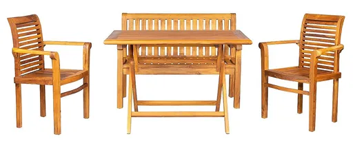 DEOKORK Teaková zostava VASCO III PARIS PIETRO