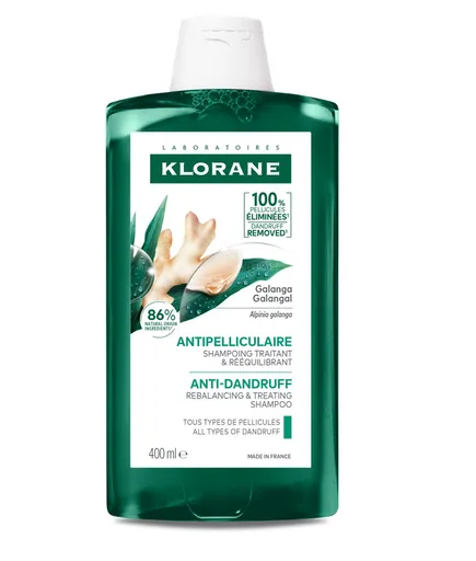 Klorane Šampon proti lupům s galangalem 400 ml