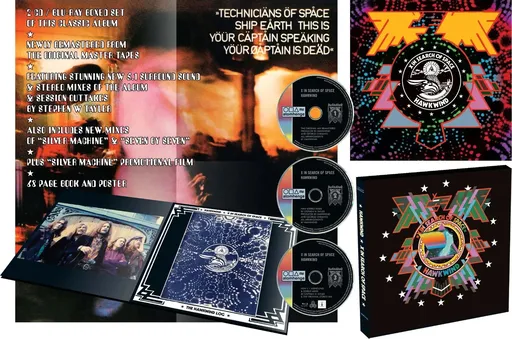 Hawkwind, In Search of Space Hawkwind Blu-ray, CD