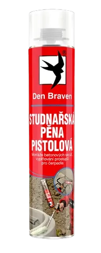 DEN BRAVEN - Trubičková studniarska pena (zelená, 0,5 L)