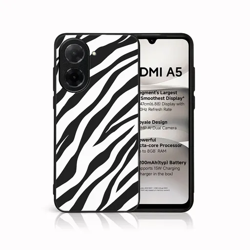 MY ART Ochranný kryt pre Xiaomi Redmi A5 ZEBRA (237)
